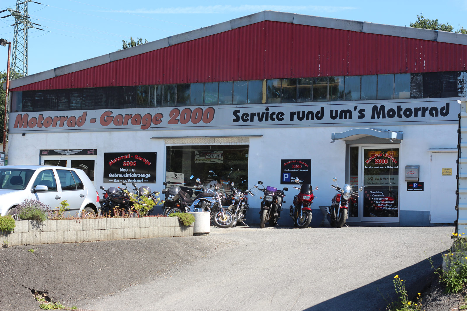 Motorrad Verkauf & Motorradwerkstatt in Marl – Motorradgarage 2000